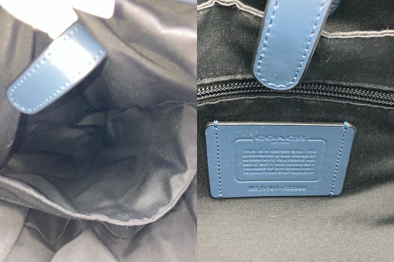 COACH コーチ トレック オプティカルドット リュックサック バックパック F22360 中古 D4