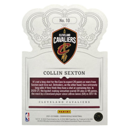 PANINI NBAカード CROWN ROYALE DIE CUT COLLIN SEXTON CLEVELAND CAVALIERS /99 #10 中古 IT2