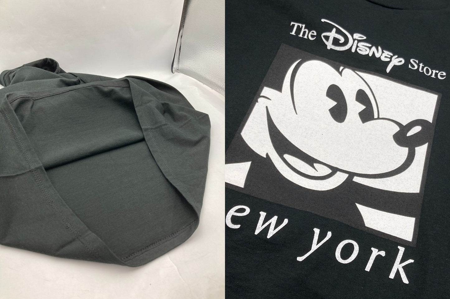 The Disney Store 90’s ミッキーマウス Tシャツ USA製 サイズM メンズ 中古 D4