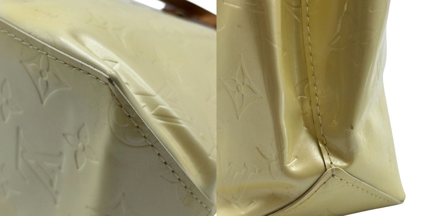 LOUIS VUITTON ルイヴィトン ハンドバッグ ヴェルニ リードPM ペルル M91336 鞄 ブランド ミニ レディース 中古 W1