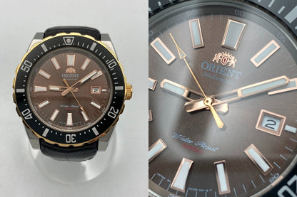 ORIENT オリエント 自動巻き  腕時計 回転ベゼル ダイバーズウォッチ AC09-D0-B 中古 D4