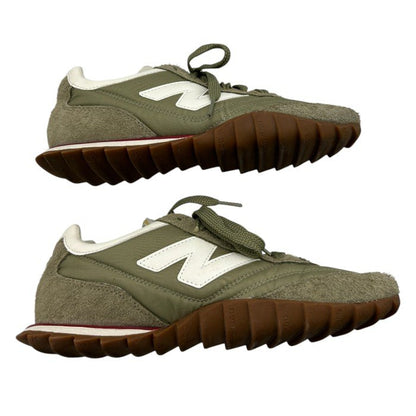 new balance ニューバランス スニーカー URC30BB 27cm グリーン シューズ 靴 メンズ スエード 中古 W４