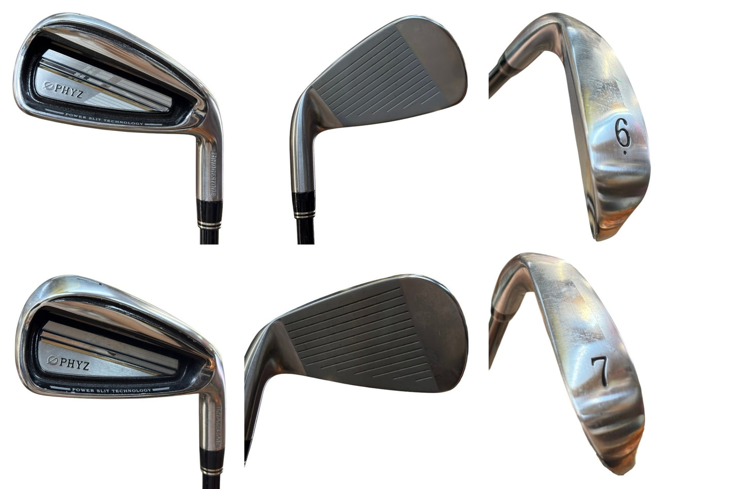 ゴルフクラブ 10本SET XXIO ゼクシオ9 ユーティリティ U5 23度 BRIDGESTONE PHYZ(2014) 6番～9番アイアン メンズ 右利き スポーツ ゴルフ用品 中古 W４