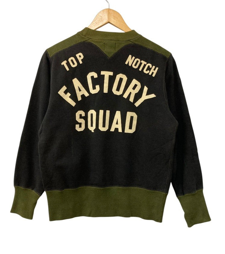 FREEWHEELERS フリーホイーラーズ COLORED TRIMMED SWEAT SHIRTS 【WRECKING CREW】 スウェット サイズ38 メンズ 中古 D4