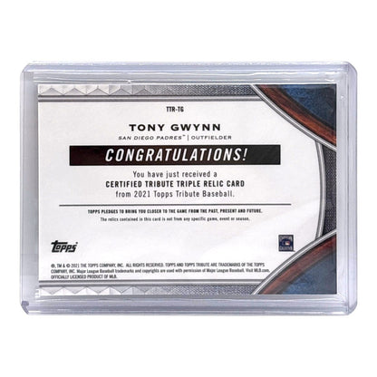 TOPPS MLBカード TRIBUTE TONY GWYNN SAN DIEGO PADRES /150 #TTR-TG 中古 IT1