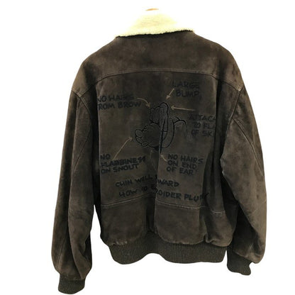 ICEBERG アイスバーグ プルート スエードジャケット アウター ディズニー かわいい キャラクター 中古 KW1