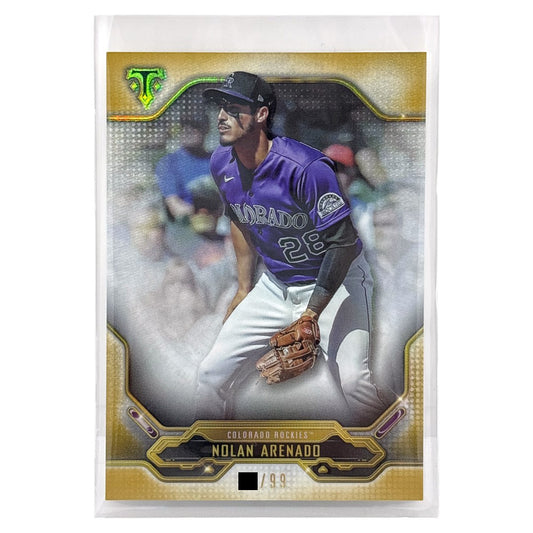 TOPPS MLBカード TRIPLE THREADS NOLAN ARENADO COLORADO ROCKIES /99 #32 中古 IT1