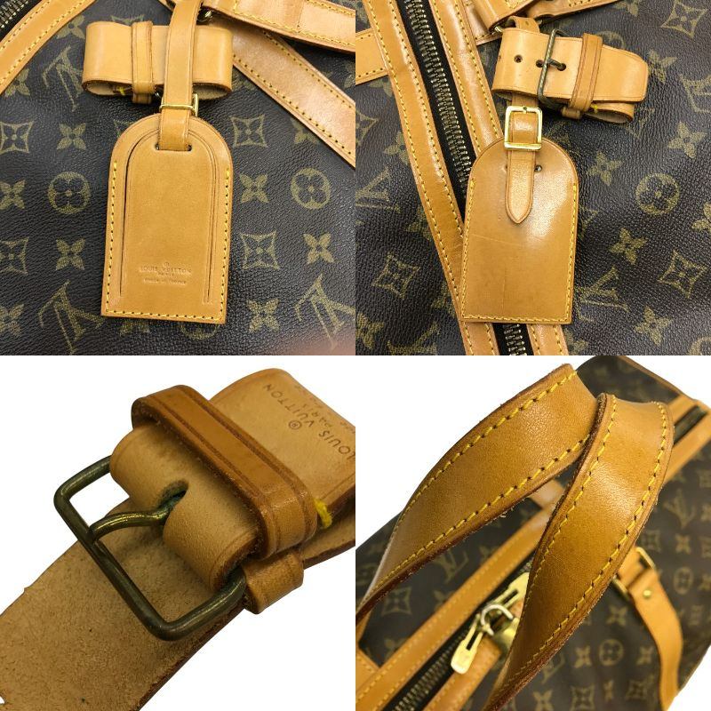 LOUIS VUITTON ルイヴィトン モノグラム サック・スープル 55 ボストンバッグ ユニセックス 旅行鞄 廃番 ブラウン M41622 中古 T1
