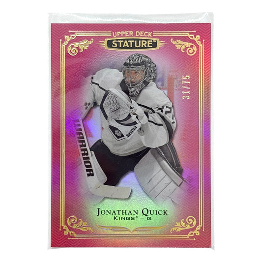 UPPER DECK NHLカード STATURE JONATHAN QUICK KINGS 31/75 #34 中古 IT1