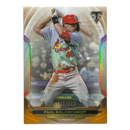 TOPPS MLBカード TRIPLE THREADS PAUL GOLDSCHMIDT ST. LOUIS CARDINALS /199 #81 中古 IT2