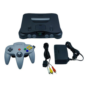 任天堂 NINTENDO64 ニンテンドウ６４ NUS-001(JPN) 本体 ブラック 中古 a1