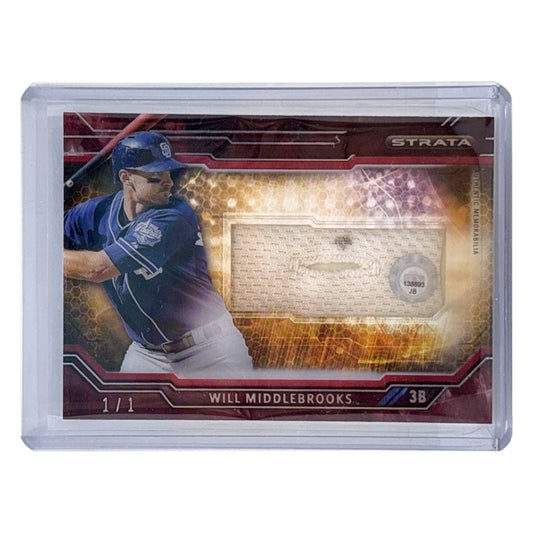 TOPPS MLBカード STRATA WILL MIDDLEBROOKS SAN DIEGO PADRES 1/1 #CARC-WM 中古 IT1