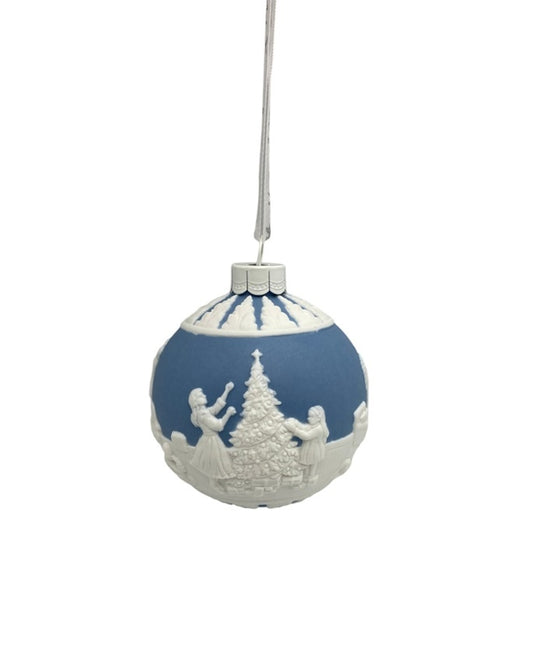 WEDGWOOD ウェッジウッド ホリデイ オーナメント DRESSING THE TREE CHRISTMAS BAUBLE 中古 D4