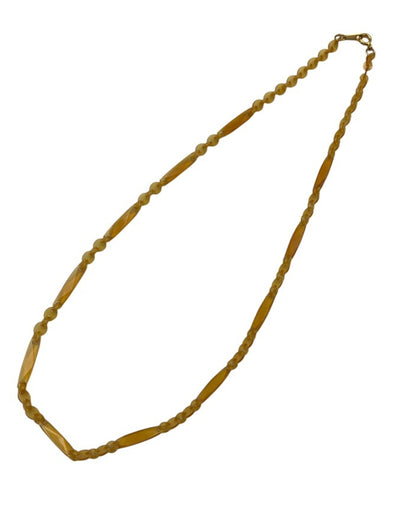 本鼈甲 べっ甲 白甲 ネックレス 中古 D4