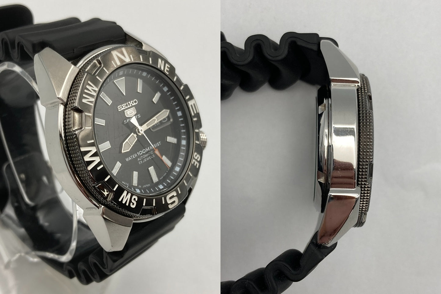 SEIKO 5 SPORTS セイコー5スポーツ オートマティック 腕時計 SNZE81J2 逆輸入品 中古 D4