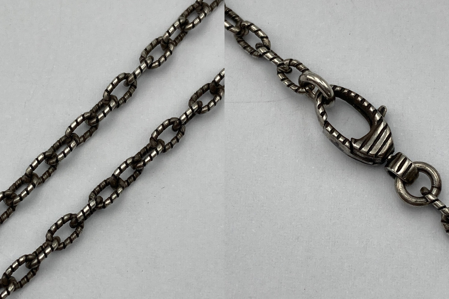 GUCCI グッチ シルバー925 インターロッキングG ペンダント ネックレス 中古 D4