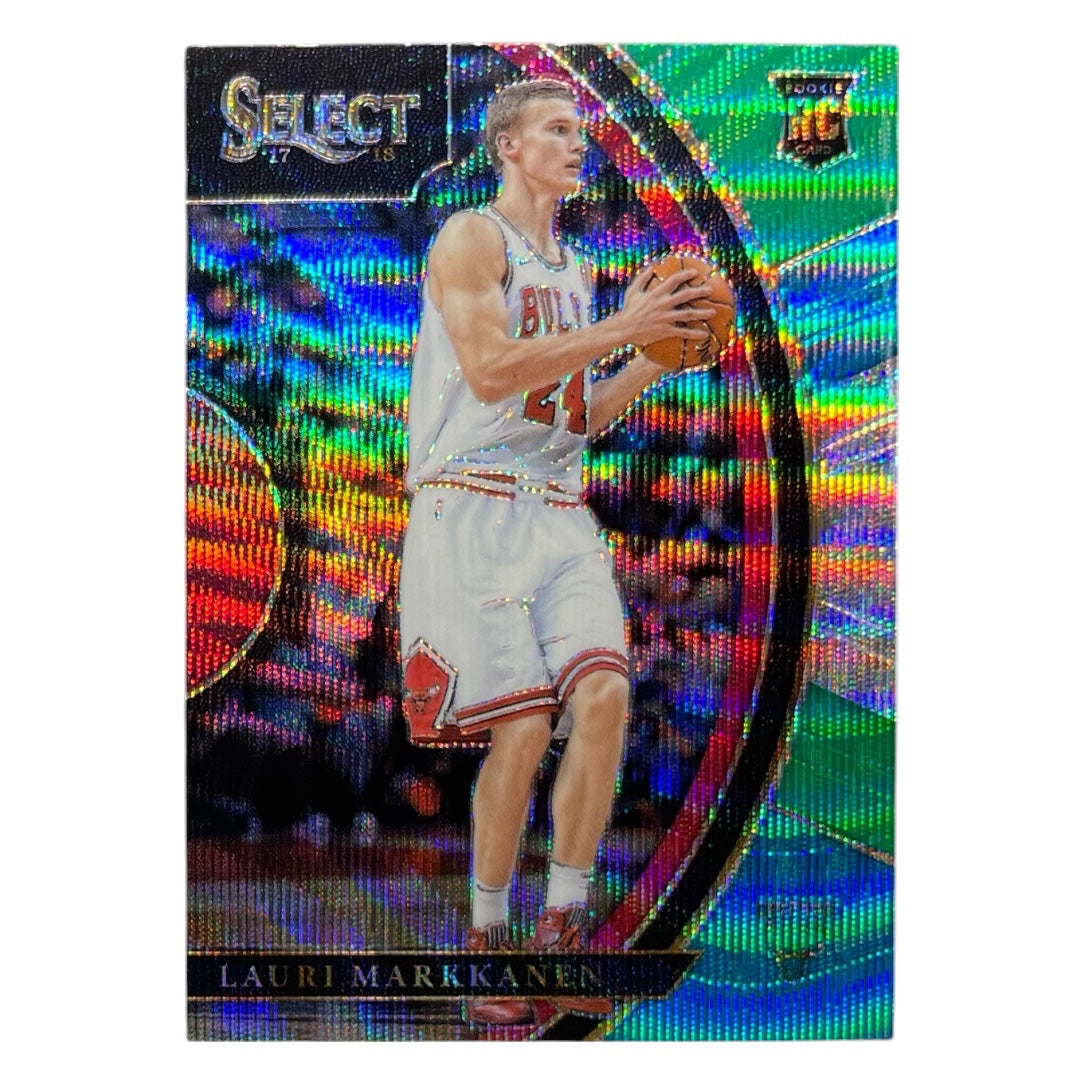 PANINI NBAカード SELECT PRIZM LAURI MARKKANEN CHICAGO BULLS #8 中古 IT2