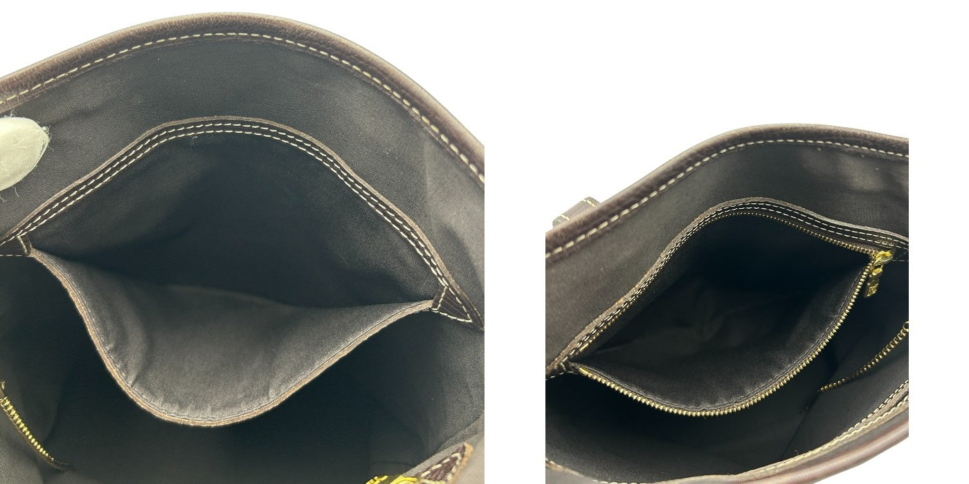 LOUIS VUITTON ルイヴィトン モノグラム・ミニ・ラン バケットPM M9522 トートバッグ キャンバス レザー ブランド 中古 W４