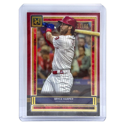 TOPPS MLBカード MUSEUM COLLECTION BRYCE HARPER PHILADELPHIA PHILLIES /50 #26 中古 IT1