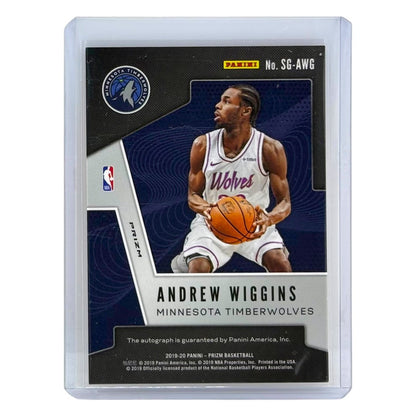 PANINI NBAカード PRIZM ANDREW WIGGINS MINNESOTA TIMBERWOLVES #SG-AWG 中古 IT1
