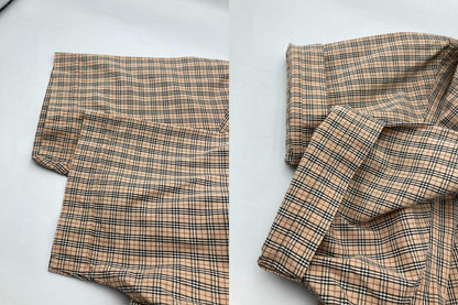 BURBERRY BLACK LABEL バーバリー ブラックレーベル ノバチェック 半袖シャツ サイズ3 メンズ BMW20-901 中古 D4