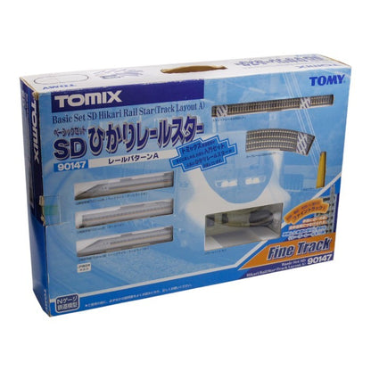 TOMIX 90147 ベーシックセット SD ひかり レールスター レールパターンA 中古 a1