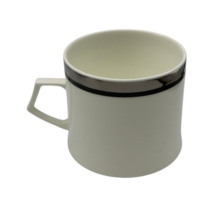 Narumi ナルミ mikasa ミカサ ソリチュード カップ&ソーサー 6客 セット 洋食器 おしゃれ 珈琲 コーヒー 中古 W1