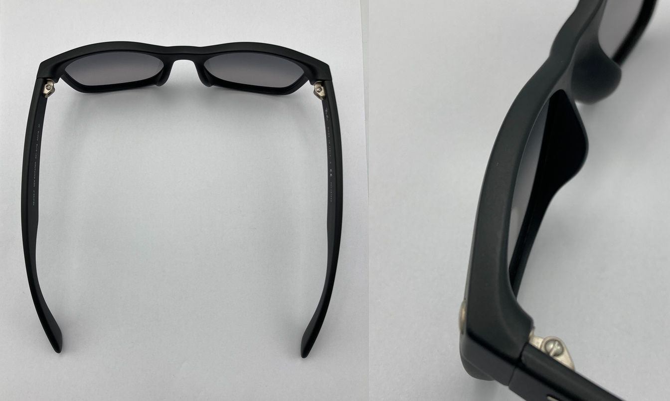 Ray-Ban NEW WAYFARER レイバン ニューウェイファーラー 偏光レンズ サングラス RB2132-F 601-S/78 55 中古 D4