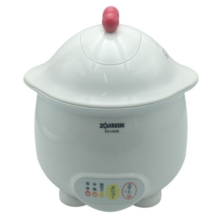 ZOJIRUSHI 象印 マイコン 温泉たまご器 エッグDoDoDo EG-HA06-WB 中古 H4