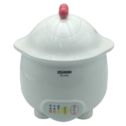 ZOJIRUSHI 象印 マイコン 温泉たまご器 エッグDoDoDo EG-HA06-WB 中古 H4