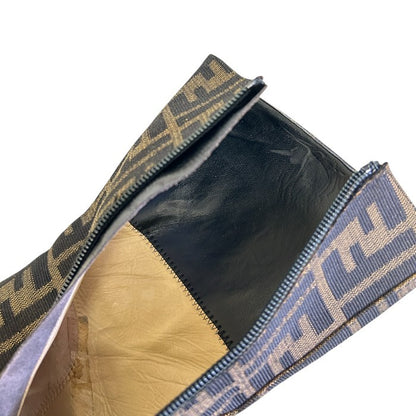 FENDI フェンディ ズッカ ブーツ 39(約26cm) 靴 シューズ ブランド レディース 中古 W1
