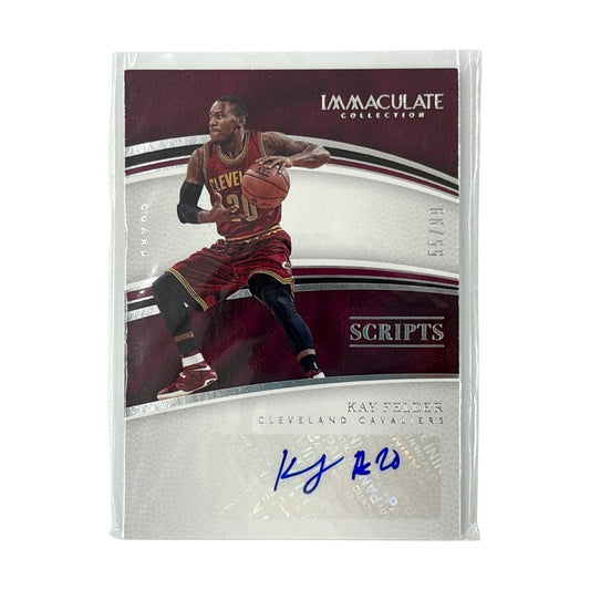 PANINI NBAカード IMMACULATE COLLECTION KAY FELDER CLEVELAND CAVALIERS 55/99 #SC-KFE 中古 IT1