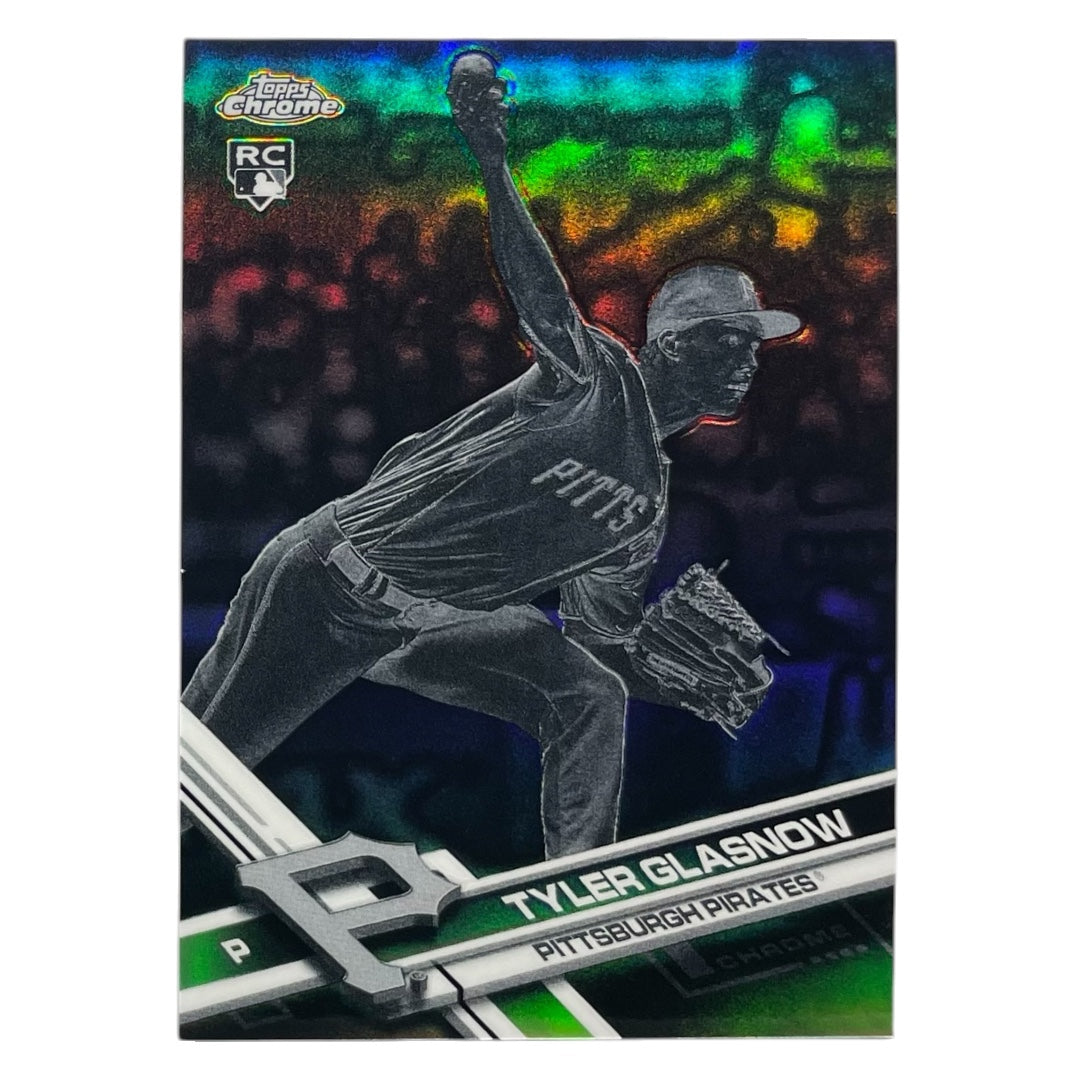 TOPPS MLBカード CHROME TYLER GLASNOW PITTSBURGH PIRATES #189 中古 IT2