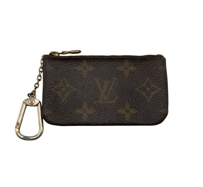 LOUIS VUITTON ルイヴィトン モノグラム ポシェット・クレ コインケース キーケース M62650 中古 D4