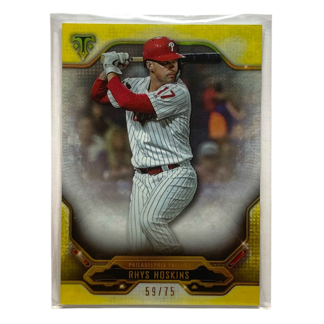 TOPPS MLBカード TRIPLE THREADS RHYS HOSKINS PHILLIES 59/75 #68 中古 IT2