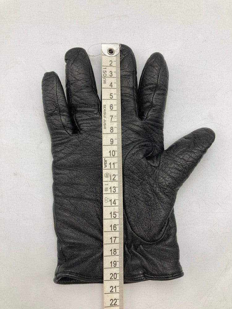 EMPORIO ARMANI エンポリオアルマーニ レザー 手袋 サイズM 中古 D4