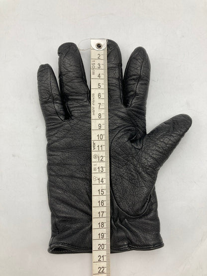 EMPORIO ARMANI エンポリオアルマーニ レザー 手袋 サイズM 中古 D4