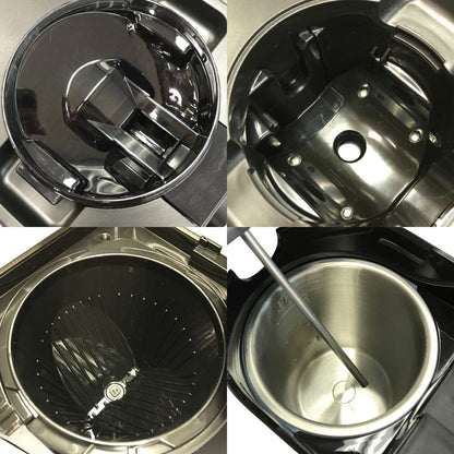 無印良品 豆から挽けるコーヒーメーカー シルバー ミル付き 1~3カップ 保温機能 MJ-CM1 中古 T1