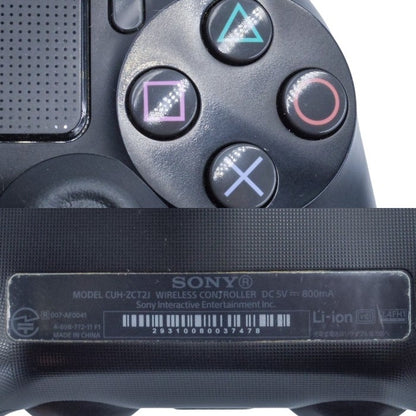 SIE PlayStation 4 ジェット・ブラック CUH-2100AB01 500GB 中古 a1