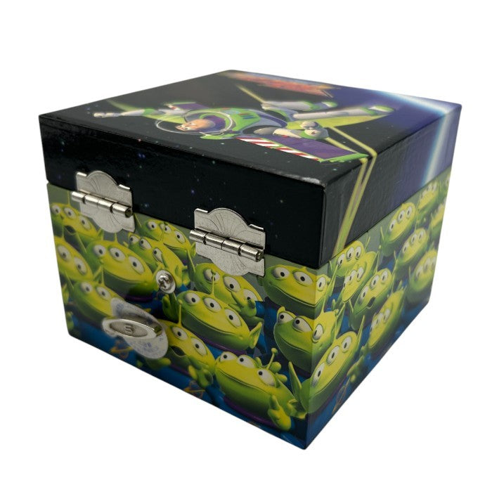 ディズニー ピクサー トイ・ストーリー ミュージカル・ボックス 君はともだち Disney PIXAR オルゴール バズライトイヤー リトルグリーンメン 中古 W４