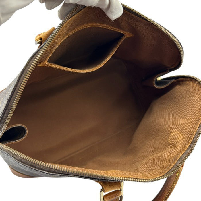 LOUIS VUITTON ルイヴィトン モノグラム アルマPM ハンドバッグ レディース 定番 シンプル ブラウン M53151 ブランド 鞄 お出かけ 通勤 中古 W４