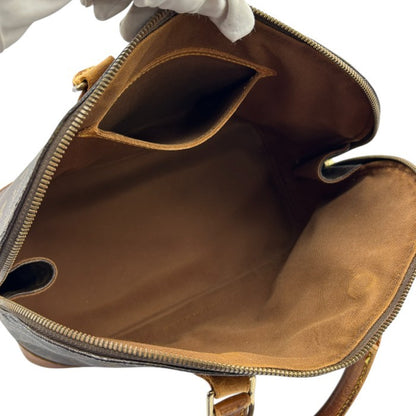 LOUIS VUITTON ルイヴィトン モノグラム アルマPM ハンドバッグ レディース 定番 シンプル ブラウン M53151 ブランド 鞄 お出かけ 通勤 中古 W４