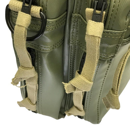 ラゲッジレーベル ライナー ショルダーバッグ ユニセックス LINER 斜め掛け 赤バッテン エクスパンダブル グリーン 951-09240 中古 T1