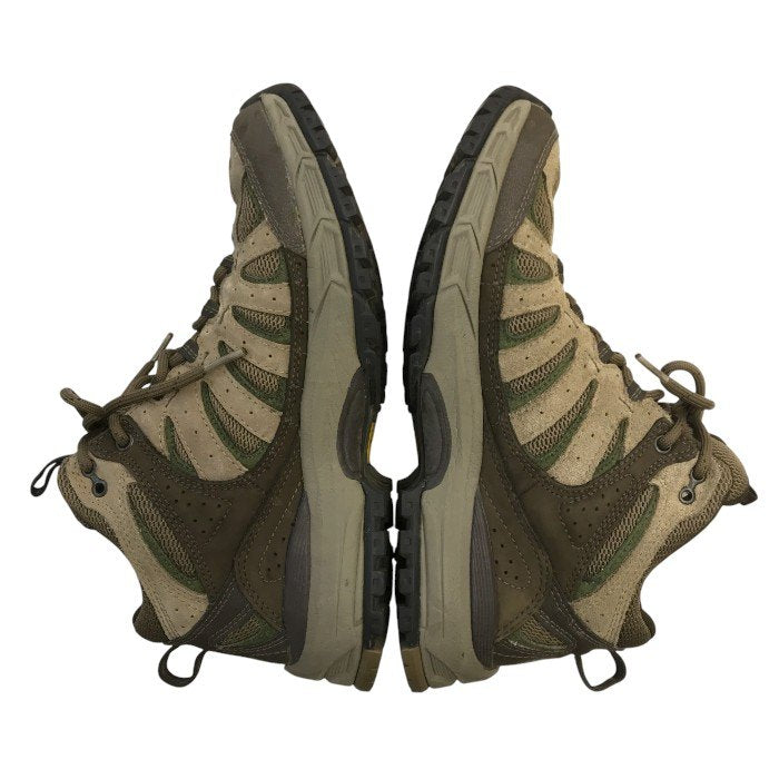 THE NORTH FACE ザノースフェイス トレッキングシューズ レディース GORE-TEX ゴアテックス 登山 ブーツ ブラウン 25cm 中古 T1