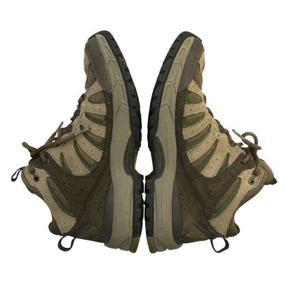 THE NORTH FACE ザノースフェイス トレッキングシューズ レディース GORE-TEX ゴアテックス 登山 ブーツ ブラウン 25cm 中古 T1