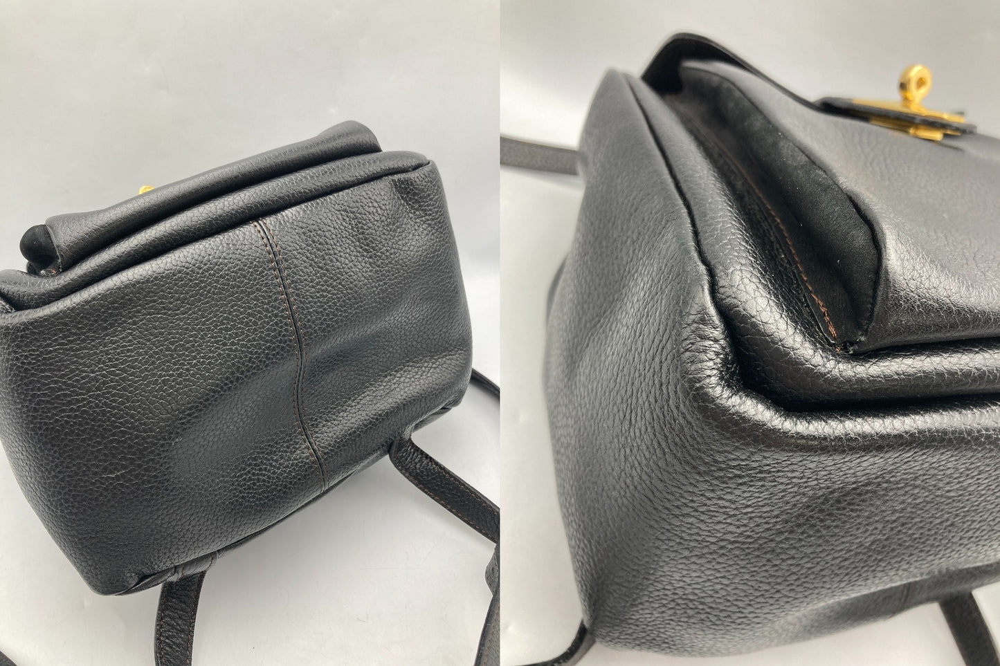 PELLE BORSA ペレボルサ レザー リュックサック 中古 D4