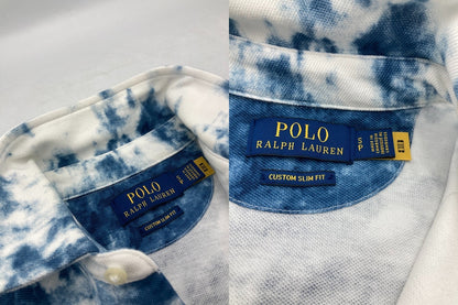 POLO RALPH LAUREN ポロラルフローレン タイダイ染 ポロシャツ サイズS メンズ 中古 D4