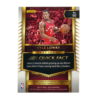 PANINI NBAカード SELECT KYLE LOWRY RAPTORS #50 中古 IT2