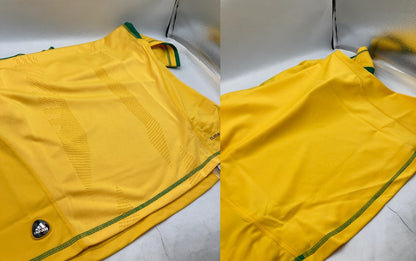adidas アディダス 南アフリカ代表 2010 レプリカ ユニフォーム サイズ JASPO O メンズ 中古 D4