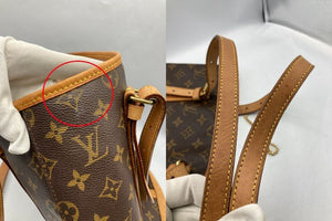 LOUIS VUITTON ルイヴィトン モノグラム バケットGM M42236 中古 D4